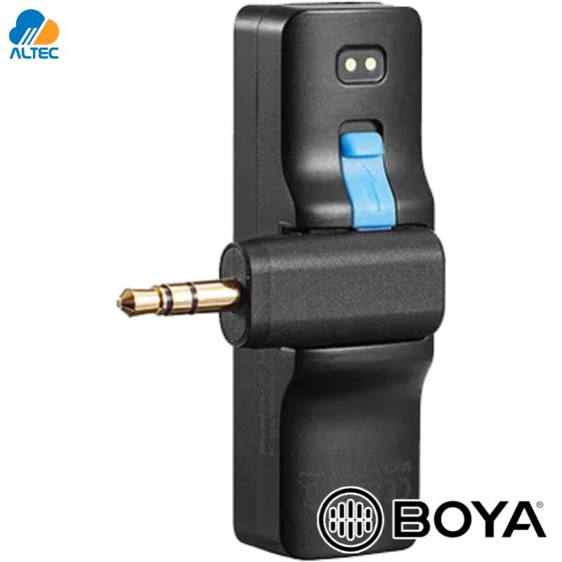 BOYA BOYALINK Microfone de lapela para vlogging sem fio, sistema