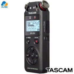 Tascam DR-05X - Grabadora digital de audio estéreo, portátil e interfaz de audio USB