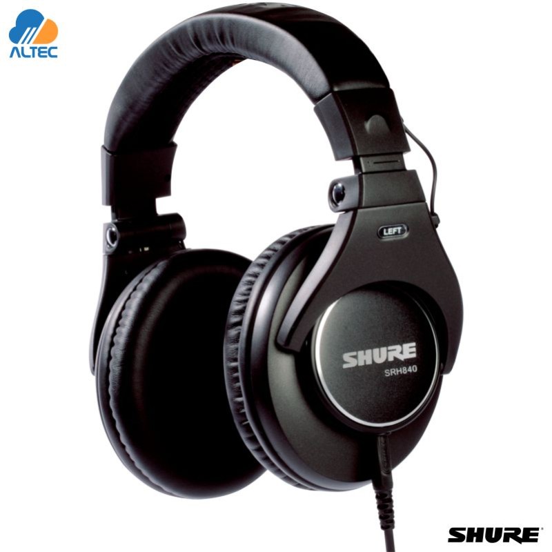 Shure SRH840 Audífonos cerrados para mezcla y monitoreo
