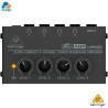 Behringer HA400B - amplificador de audífonos de 4 salidas para monitoreo