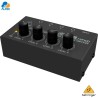 Behringer HA400B - amplificador de audífonos de 4 salidas para monitoreo
