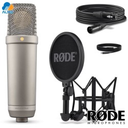 Rode NT1 5TH GENERATION SILVER - micrófono de condensador cardioide