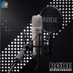 Rode NT1 5TH GENERATION SILVER - micrófono de condensador cardioide