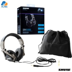 Shure SRH550DJ Audífonos profesionales cerrados para DJ