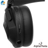 AlphaTheta HDJ-F10-TX - audífonos DJ profesionales inalámbricos tipo vincha con transmisor SonicLink