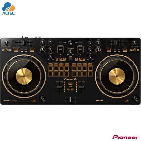 Pioneer DDJ-REV1-N - controlador dj de 2 canales para serato DJ color dorado