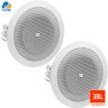 JBL 8124 - par de parlantes de techo pasivos - 4 pulgadas