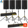 Combo 2Par JBL EON715 y trípodes