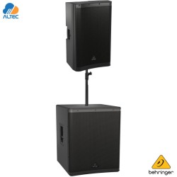 Sistema Activo Behringer DR115DSP con Subwoofer DR18SUB