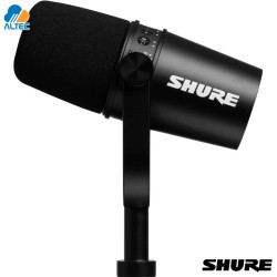 Shure MV7-K - micrófono para podcasters, streamers, cantantes y creadores de contenido