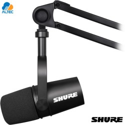 Shure MV7-K - micrófono para podcasters, streamers, cantantes y creadores de contenido