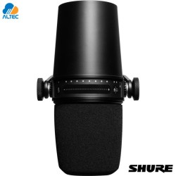 Shure MV7-K - micrófono para podcasters, streamers, cantantes y creadores de contenido