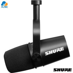 Shure MV7-K - micrófono para podcasters, streamers, cantantes y creadores de contenido