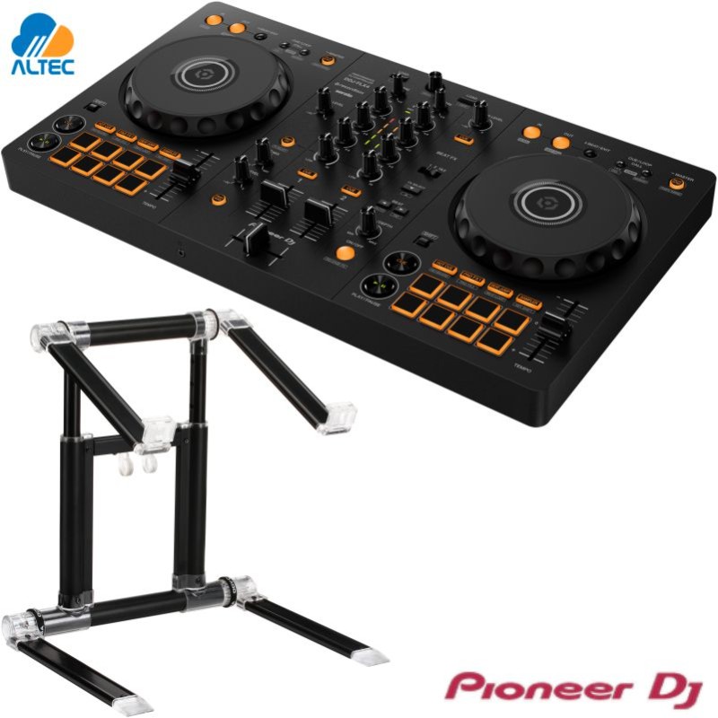 Combo Pioneer dj DDJ-FLX4 y Odyssey LSTAND360