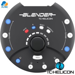 TC HELICON BLENDER - mezclador interfaz compacto para músicos y creadores de contenido