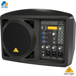 Behringer B207MP3 - 150W RMS, 6.5 pulgadas, mezclador 4 canales, USB MP3