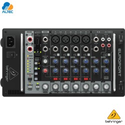 Behringer EPS500MP3 - 500W RMS (250W por canal) 8 pulgadas, mezclador 8 canales, USB MP3