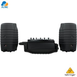 Behringer PPA200 - 200W RMS (100W por canal) 4 pulgadas, mezclador 5 canales