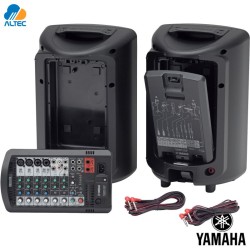 Yamaha STAGEPAS 600BT - 680W (340W por canal) 10 pulgadas, mezclador 10 canales y bluetooth