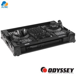 Odyssey FZDDJFLX10CWBL - maleta rigida, case rigido, estuche de vuelo con ruedas para Pioneer DDJ-FLX10