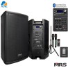 MRS MRS-4615BAT - parlante activo PA de 15 pulgadas, bluetooth, usb-mp3, bateria, microfonos, tripode