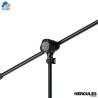 Hercules MS432B - pedestal tripode con brazo de giro rapido con boom 2 en 1