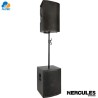 Hercules SS350B - pedestal de subwoofer enrroscable m20 (unidad)