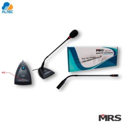 MRS MRS-ELP10 - microfono cuello de ganso condensador c/boton mute