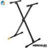 Hercules KS118B - soporte para teclado en X, TRAVLITE SIMPLE