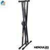 Hercules KS120B - soporte para teclado en doble X, EZ-LOK
