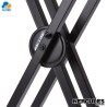 Hercules KS120B - soporte para teclado en doble X, EZ-LOK