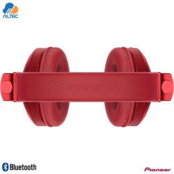 Pioneer HDJ-X5BT-R - audífonos DJ circumaurales con bluetooth