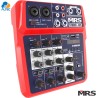 MRS STUDIO 4FX - mezcladora de 4 entradas, 2 entradas XLR, interfaz de audio USB, Bluetooth