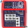 MRS STUDIO 4FX - mezcladora de 4 entradas, 2 entradas XLR, interfaz de audio USB, Bluetooth