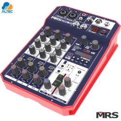 MRS STUDIO 8FX - mezcladora de 8 entradas, 2 entradas XLR, interfaz de audio USB, Bluetooth