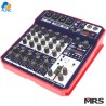 MRS STUDIO 12FX - mezcladora de 12 entradas, 4 entradas XLR, interfaz de audio USB, Bluetooth