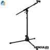Hercules MS520B PRO - pedestal soporte de micrófono de trípode de perfil bajo