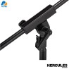 Hercules MS520B PRO - pedestal soporte de micrófono de trípode de perfil bajo