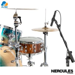 Hercules MS520B PRO - pedestal soporte de micrófono de trípode de perfil bajo