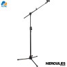 Hercules MS523B PRO - pedestal soporte de micrófono ez clutch trípode hideaway