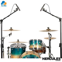 Hercules MS523B PRO - pedestal soporte de micrófono ez clutch trípode hideaway