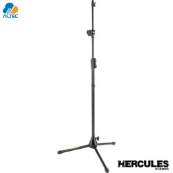 Hercules MS533B - pedestal soporte de micrófono para trípode ez clutch con brazo oculto 2 en 1