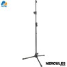 Hercules MS533B - pedestal soporte de micrófono para trípode ez clutch con brazo oculto 2 en 1