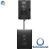 Combo IQ1-1 - 01 Turbosound IQ15 y 01 Turbosound IQ18B y 01 MRS MRS-NP2