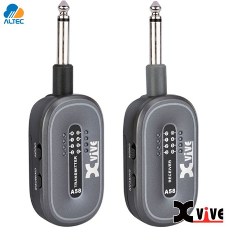 Xvive A58 - sistema inalámbrico para guitarra de 5.8GHZ