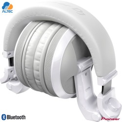 Pioneer HDJ-X5BT-W - audífonos DJ circumaurales con bluetooth