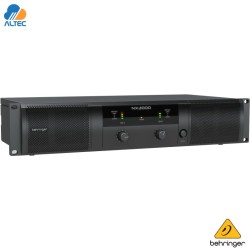 Behringer NX3000 - 3000w, 2x1500w, amplificador de audio de 2 canales