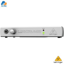 Behringer FCA202 |Interfaz de Audio FireWire 2x2, Alta Fidelidad 24-Bit
