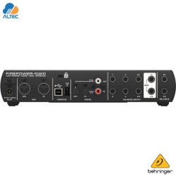 Behringer FCA610 | Interfaz de Audio 6x10 FireWire/USB con Preamps MIDAS