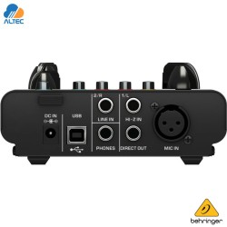Behringer MIC500USB | Preamplificador de Micrófono a Válvula con Interfaz de Audio USB